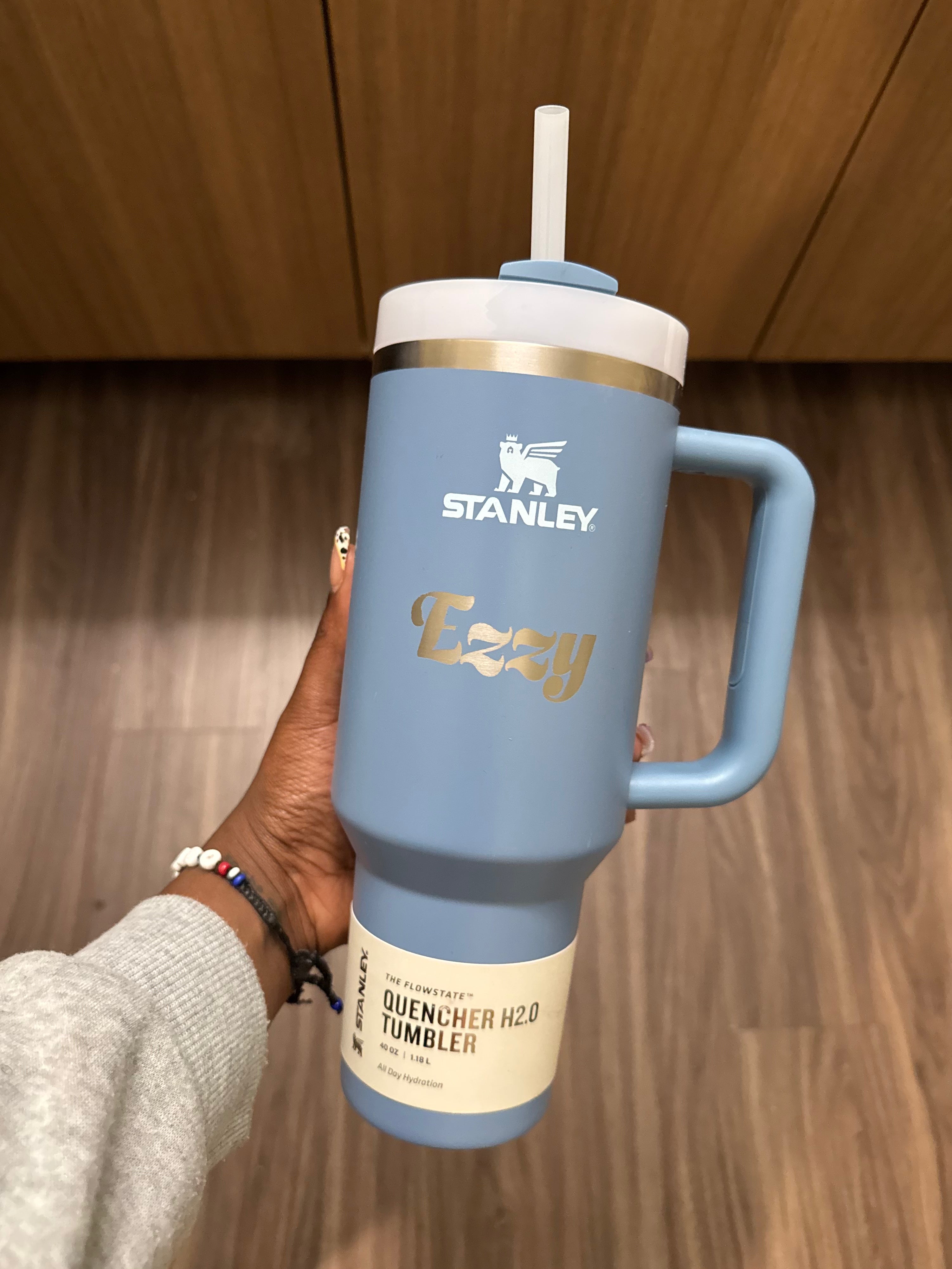 Personalized Stanley Insulated Tumbler personalized custom gift by CUSTOM CUTZ BY CHRISTINE LLC. handmade in the USA