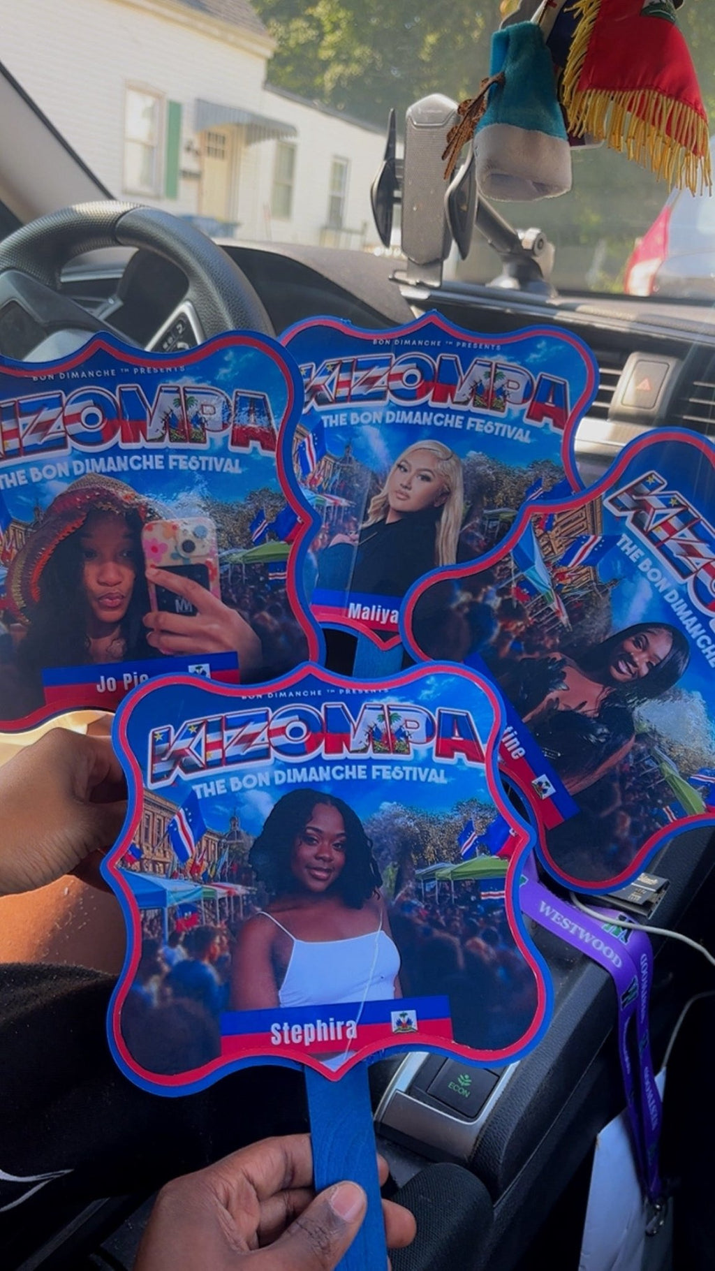 Custom Hand Fan personalized custom gift by CUSTOM CUTZ BY CHRISTINE LLC. handmade in the USA