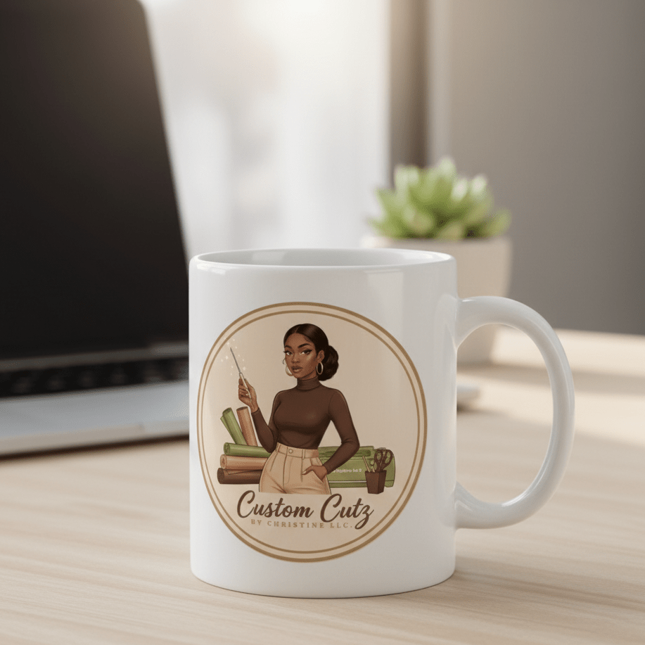 Custom Mug Sets Fit for Everyone personalized custom gift by CUSTOM CUTZ BY CHRISTINE LLC. handmade in the USA