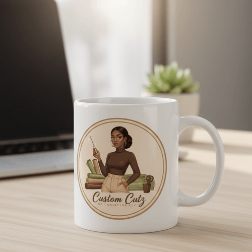 Custom Mug Sets Fit for Everyone personalized custom gift by CUSTOM CUTZ BY CHRISTINE LLC. handmade in the USA