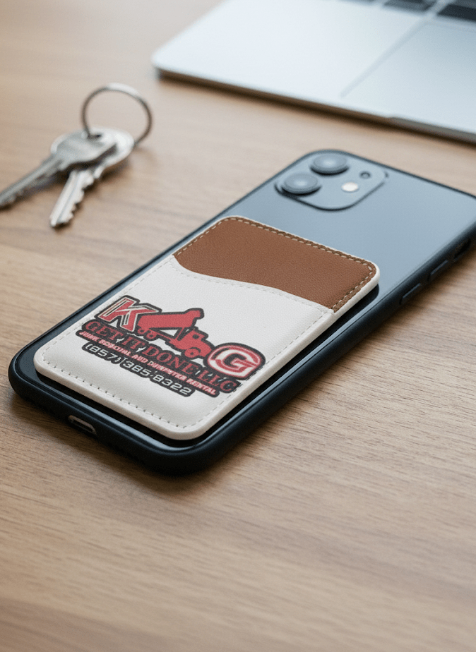 Custom Phone Wallets personalized custom gift by CUSTOM CUTZ BY CHRISTINE LLC. handmade in the USA