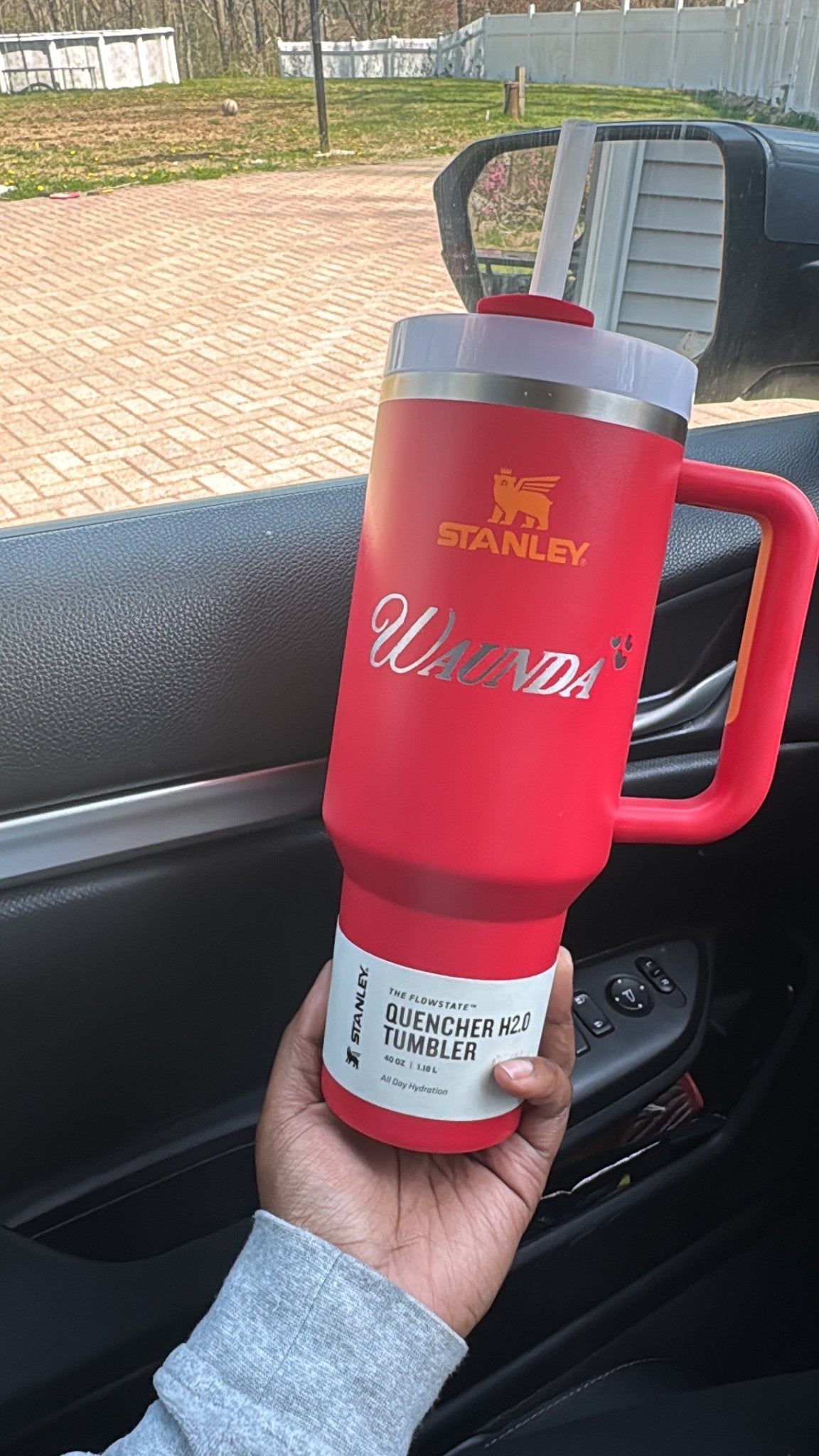 Custom Stanley Tumbler personalized custom gift by CUSTOM CUTZ BY CHRISTINE LLC. handmade in the USA