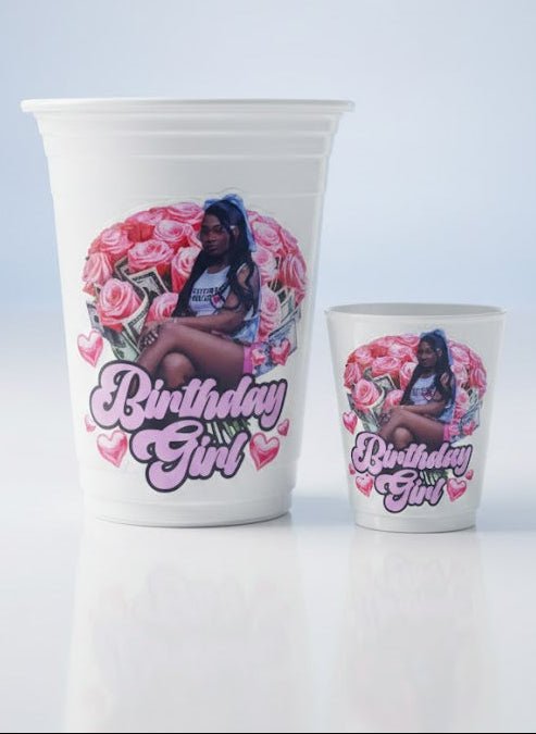 Decorative Cup Stickers Set personalized custom gift by CUSTOM CUTZ BY CHRISTINE LLC. handmade in the USA
